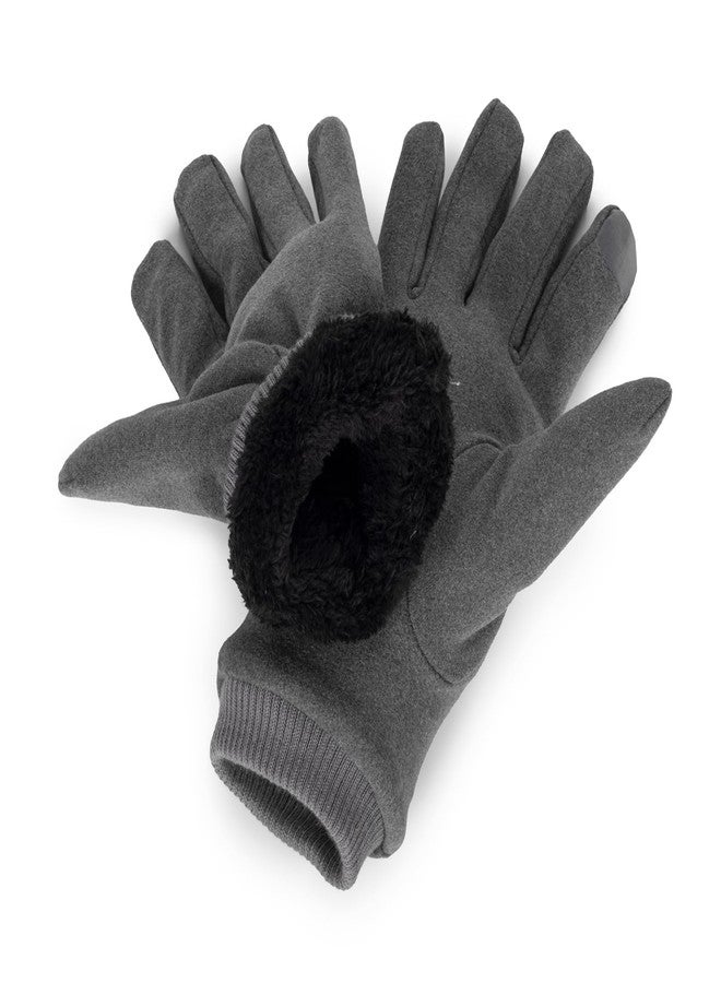 XuoAz Winter Warm Fleece Gloves for Men - Lighweight Thermal Touchscreen Snow Gloves for Cold Weather - Image 3